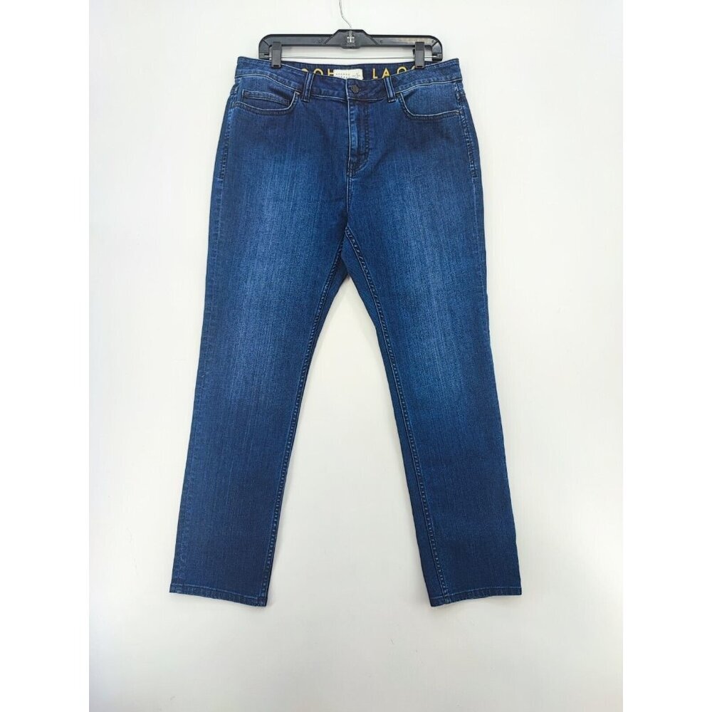 Kate Spade Broome Street Women’s High Rise Straight Jeans Medium Wash Size 32